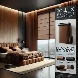 Persianas Enrollables Tejido Black Out Rollux Singular