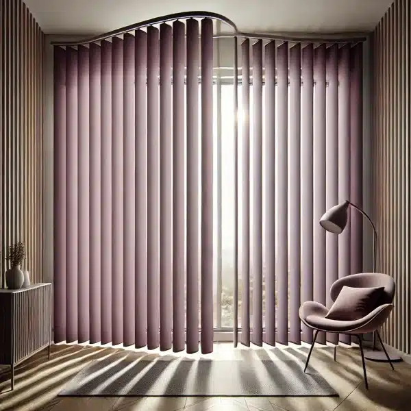 Persianas Verticales PVC Vertical 3.5in Curvo Liso C27